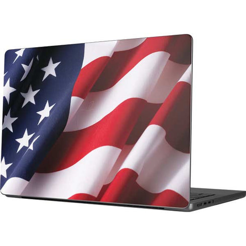 The American Flag Apple MacBook Pro 14-inch Skin