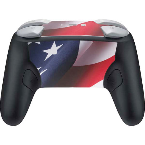 The American Flag Nintendo Switch 2 (2025) Pro Controller Skin