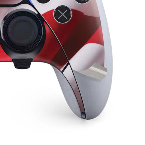The American Flag PS5 DualSense Edge Pro Controller Skin