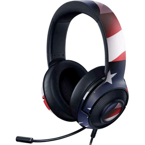 The American Flag Razer Kraken X Skin