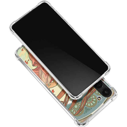 The Arts: Dance by Mucha Galaxy S24 FE Clear Case