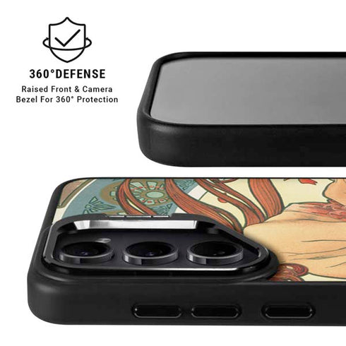 The Arts: Dance by Mucha Galaxy S24 Kickstand Case