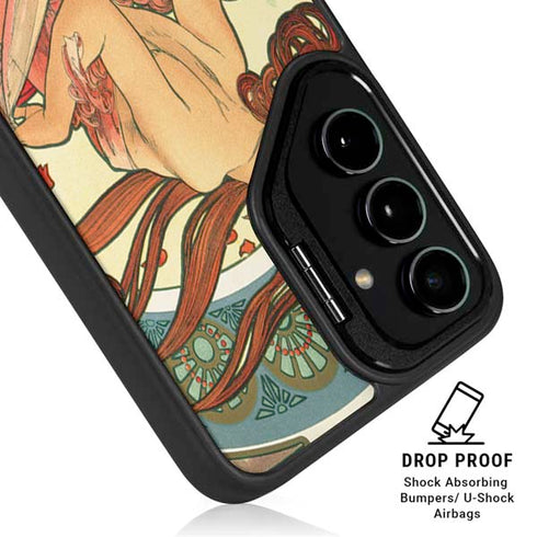 The Arts: Dance by Mucha Galaxy S25 Kickstand Case