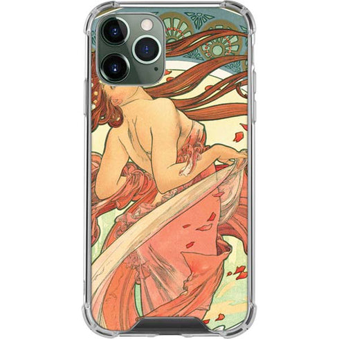 Alphonse Mucha The Arts, Dance iPhone 12 Pro Clear Case