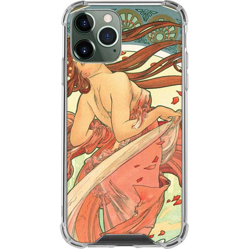 Alphonse Mucha The Arts, Dance iPhone 12 Pro Max Clear Case