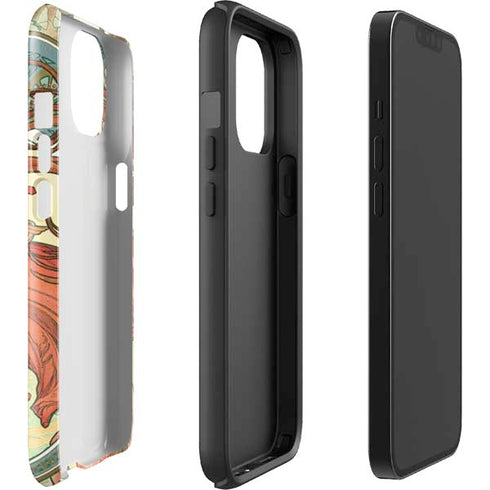 The Arts: Dance by Mucha iPhone 15 Impact Case