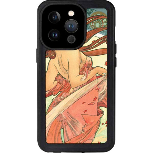 The Arts: Dance by Mucha iPhone 15 Pro Waterproof Case