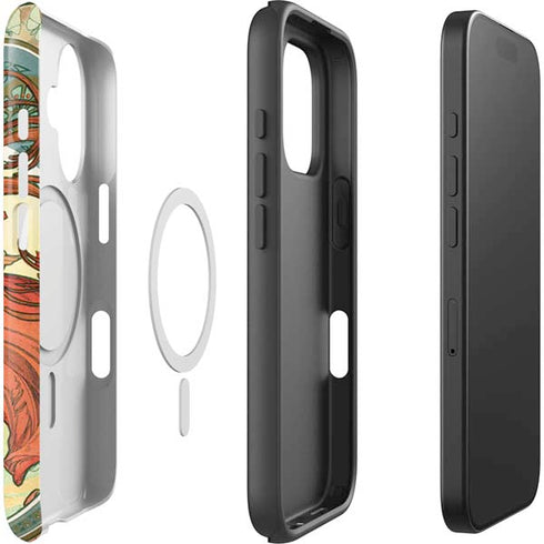The Arts: Dance by Mucha iPhone 16 Magsafe Impact Case