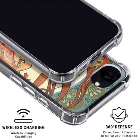 The Arts: Dance by Mucha iPhone 16e MagSafe Case