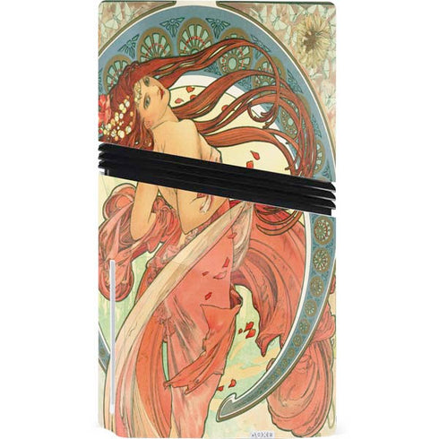 The Arts: Dance by Mucha PS5 Pro Disk Console Skin