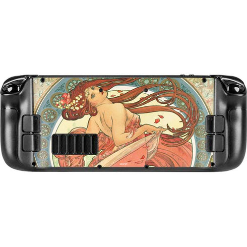 Alphonse Mucha The Arts, Dance Steam Deck Handheld Gaming Computer Skin
