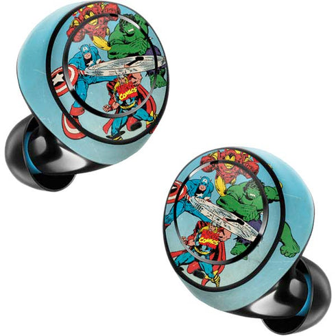 Marvel Classic Comics The Avengers Amazon Echo Buds Skin