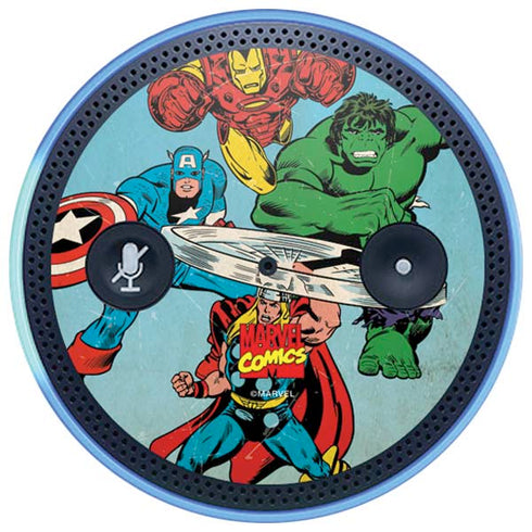 Marvel Classic Comics The Avengers Amazon Echo Skin