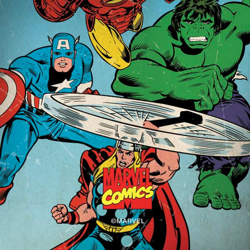 Marvel Classic Comics The Avengers Amazon Echo Skin