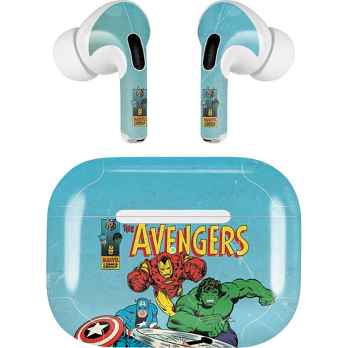 Marvel Classic Comics The Avengers Apple AirPods Pro Skin