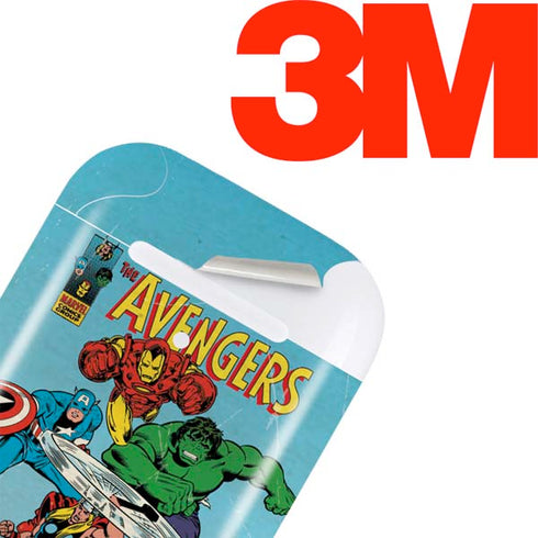 Marvel Classic Comics The Avengers Apple AirPods Skin