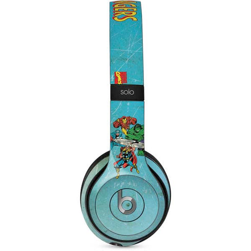 Marvel Classic Comics The Avengers Beats Solo 2 Wired Skin