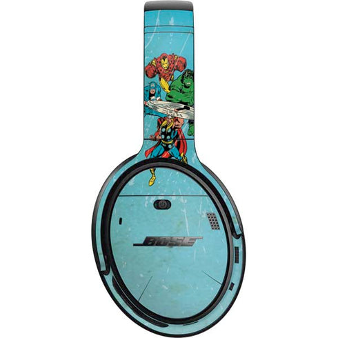 Marvel Classic Comics The Avengers Bose QuietComfort 35 II Headphones Skin