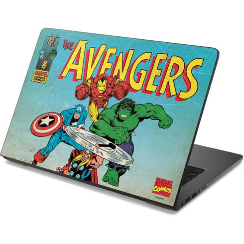 Marvel Classic Comics The Avengers Dell Chromebook Skin