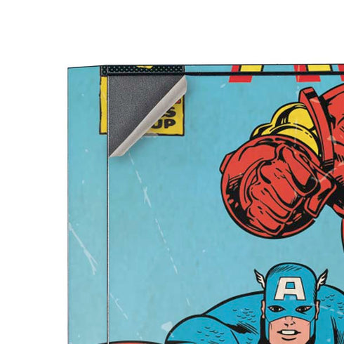 Marvel Classic Comics The Avengers Corsair 4000D Tempered Glass Mid-Tower ATX Case Skin