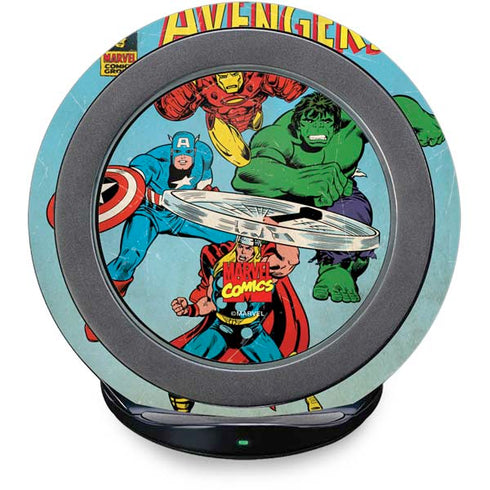 Marvel Classic Comics The Avengers Fast Charge Wireless Charging Stand Skin