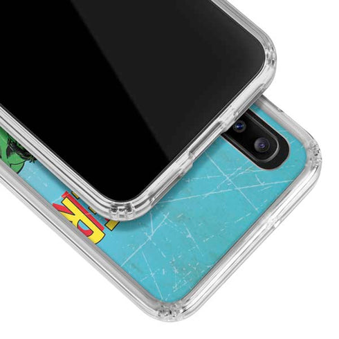 Marvel Classic Comics The Avengers Galaxy A20 Clear Case