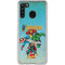 Marvel Classic Comics The Avengers Galaxy A21 Clear Case