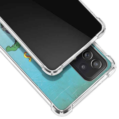 Marvel Classic Comics The Avengers Galaxy A52 5G Clear Case