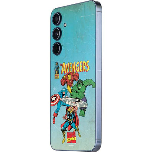 Marvel Classic Comics The Avengers Galaxy A55 5G Skin