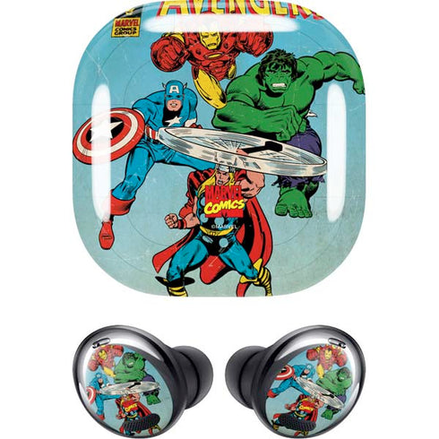 Marvel Classic Comics The Avengers Galaxy Buds Pro Skin