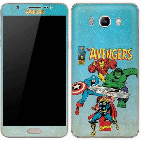 Marvel Classic Comics The Avengers Galaxy J7 Skin