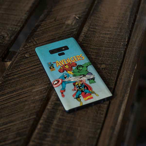 Marvel Classic Comics The Avengers Galaxy Note 9 Skin