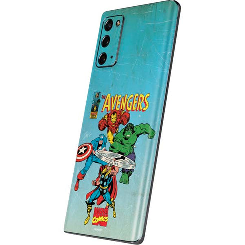 Marvel Classic Comics The Avengers Galaxy Note20 5G Skin