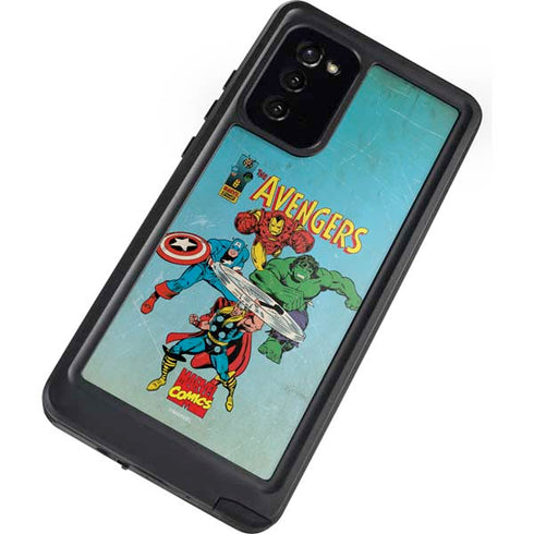 Marvel Classic Comics The Avengers Galaxy Note20 5G Waterproof Case