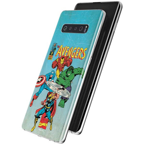 Marvel Classic Comics The Avengers Galaxy S10 Skin
