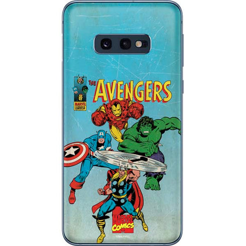 Marvel Classic Comics The Avengers Galaxy S10e Skin
