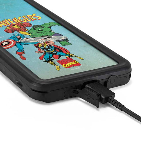 Marvel Classic Comics The Avengers Galaxy S20 Plus Waterproof Case