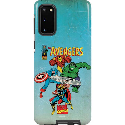 Marvel Classic Comics The Avengers Galaxy S20 Pro Case