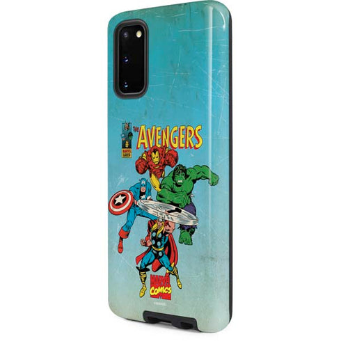 Marvel Classic Comics The Avengers Galaxy S20 Pro Case