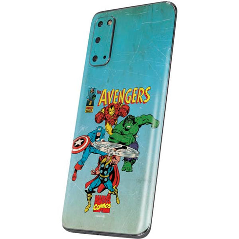 Marvel Classic Comics The Avengers Galaxy S20 Skin