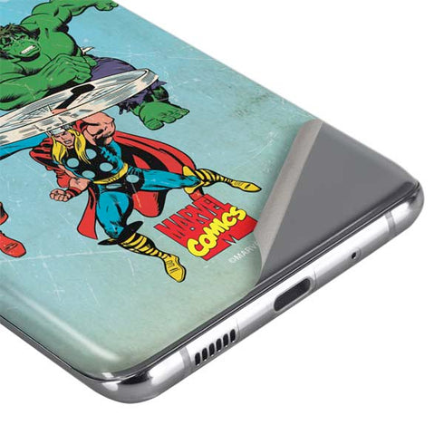 Marvel Classic Comics The Avengers Galaxy S20 Skin