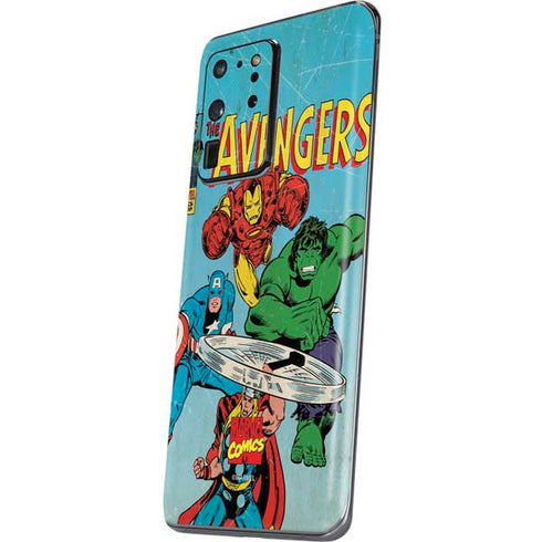 Marvel Classic Comics The Avengers Galaxy S20 Ultra 5G Skin