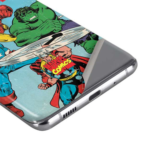 Marvel Classic Comics The Avengers Galaxy S20 Ultra 5G Skin