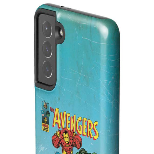 Marvel Classic Comics The Avengers Galaxy S21 5G Pro Case