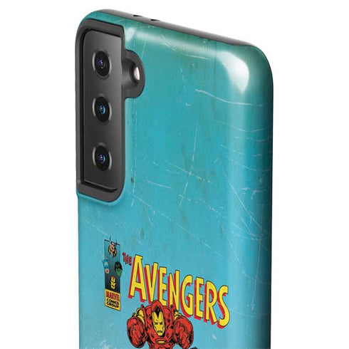 Marvel Classic Comics The Avengers Galaxy S21 Plus 5G Pro Case