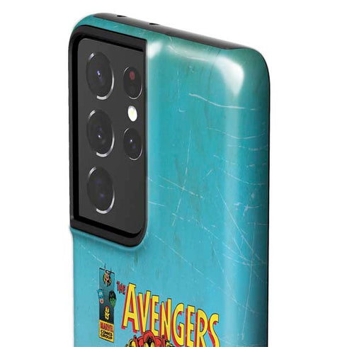 Marvel Classic Comics The Avengers Galaxy S21 Ultra 5G Pro Case