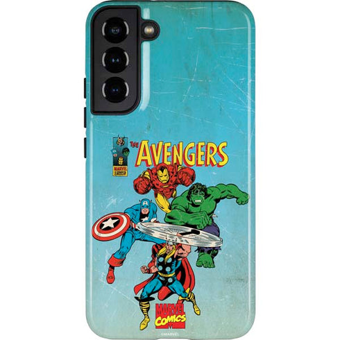 Marvel Classic Comics The Avengers Galaxy S22 Plus Pro Case