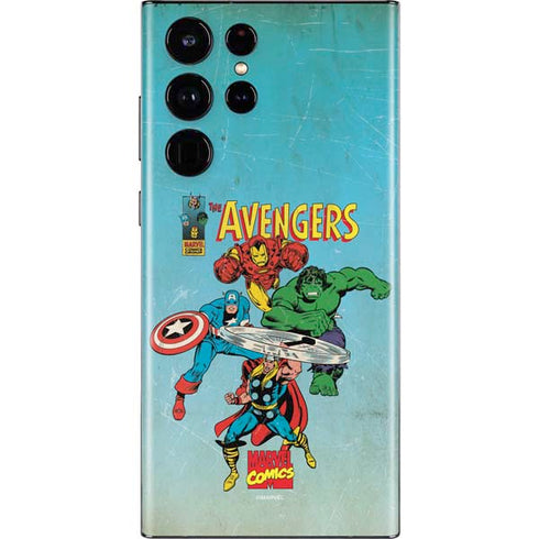 Marvel Classic Comics The Avengers Galaxy S22 Ultra Skin
