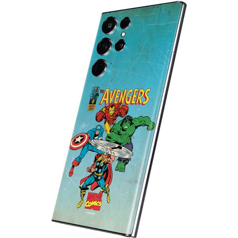 Marvel Classic Comics The Avengers Galaxy S22 Ultra Skin