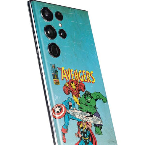 Marvel Classic Comics The Avengers Galaxy S22 Ultra Skin